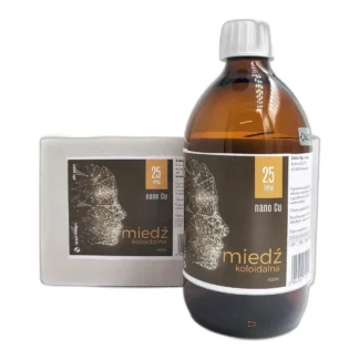 Miedź koloidalna ppm. Niejonowa. 500 ml. 25 — zdjęcie 1