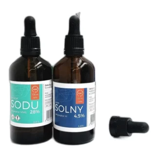 MMS-Chloryn Sodu 28% +Kwas solny 200 ml. Dr Alcheo — zdjęcie 1