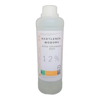 Nadtlenek wodoru 12%. Woda utleniona 12%. 1000 ml. — zdjęcie 1