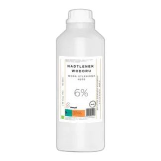 Nadtlenek wodoru Woda utleniona 6%. 500 ml. 6%. — zdjęcie 1