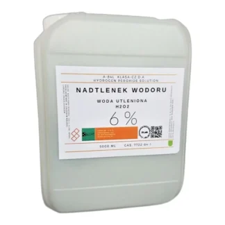 Nadtlenek wodoru Woda utleniona 6%. 5000 ml. 6%. — zdjęcie 1