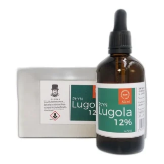 Płyn Lugola 12%. Roztwór Lugola,ultraczysty.50 ml — zdjęcie 1