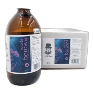 Woda Borowa Z wyciągiem z Krwawnika. 500 ml. 3%. — zdjęcie 1