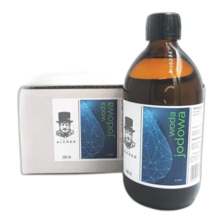 Woda Jodowa, czysta. mg/l jodu. 500 ml. 100 — zdjęcie 1