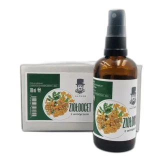 Ziołoocet do pielęgnacji włosów. Z wrotyczem. — zdjęcie 1